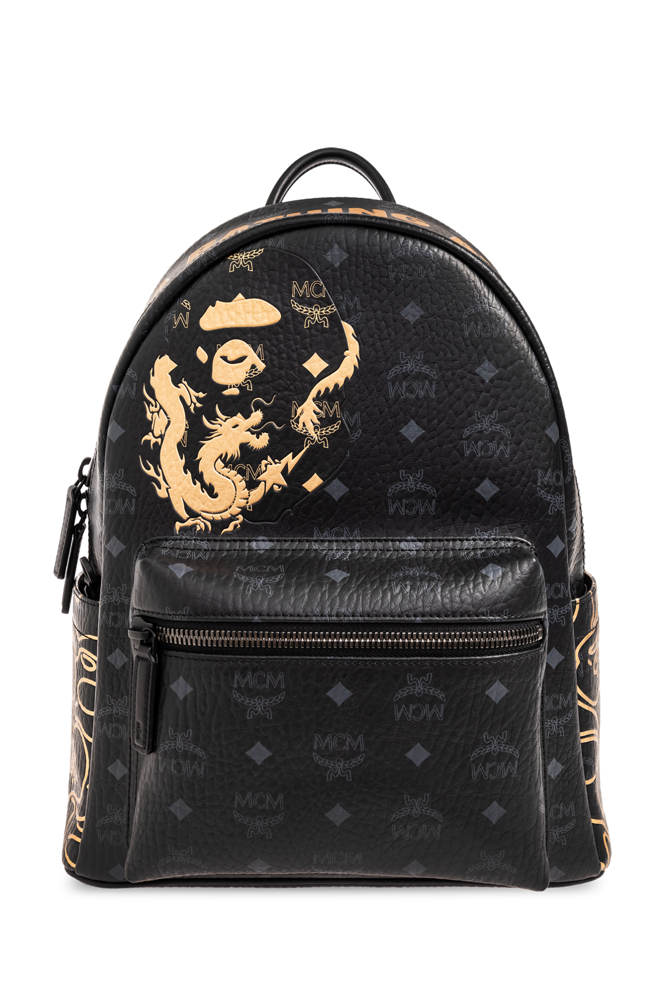 Mcm on sale lion backpack